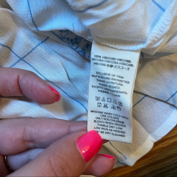 Free People window to my heart button down size large - Picture 6 of 7